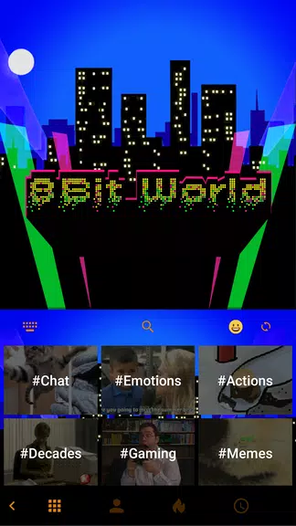 bitworld 主題鍵盤應用截圖第3張
