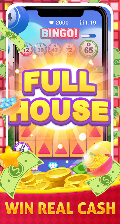 Bingo of Cash Win Real Money スクリーンショット 1