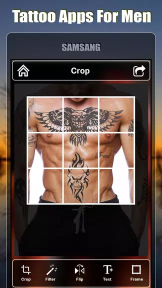 Tattoo design apps for men Captura de tela 2