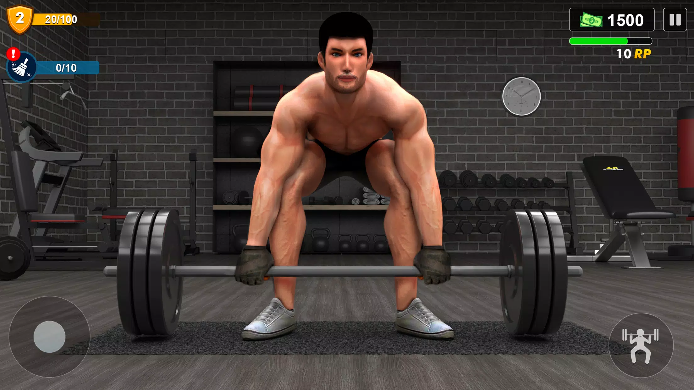 Workout Gym Simulator Game 24 Screenshot 1