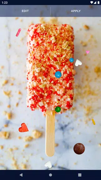 Ice Cream Live Wallpaper Captura de tela 4