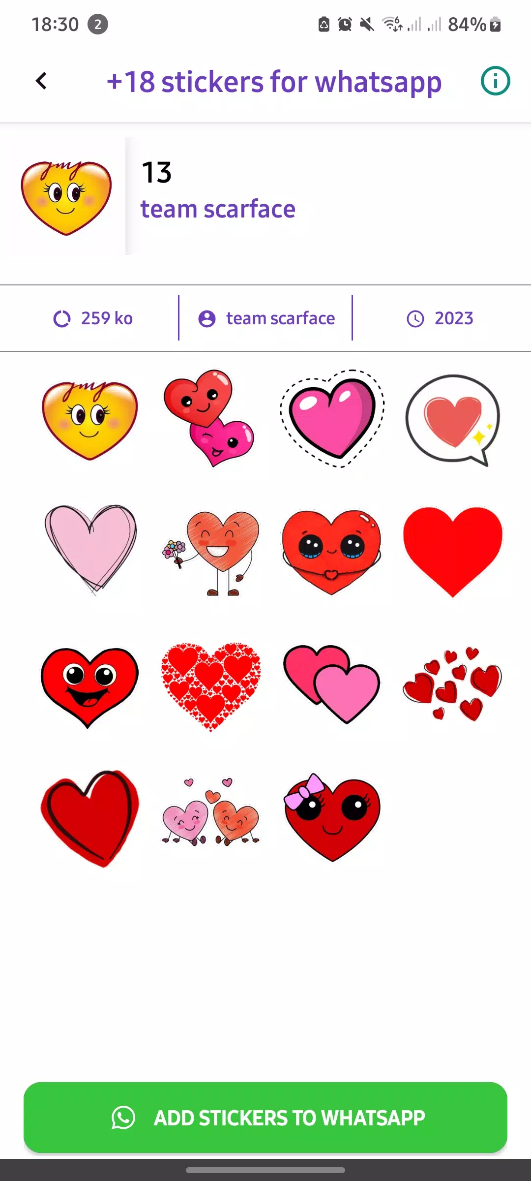 +18 Stickers For WhatsApp Capture d'écran 4