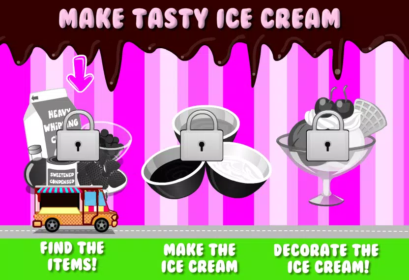 game cooking chocolate cream Captura de pantalla 1