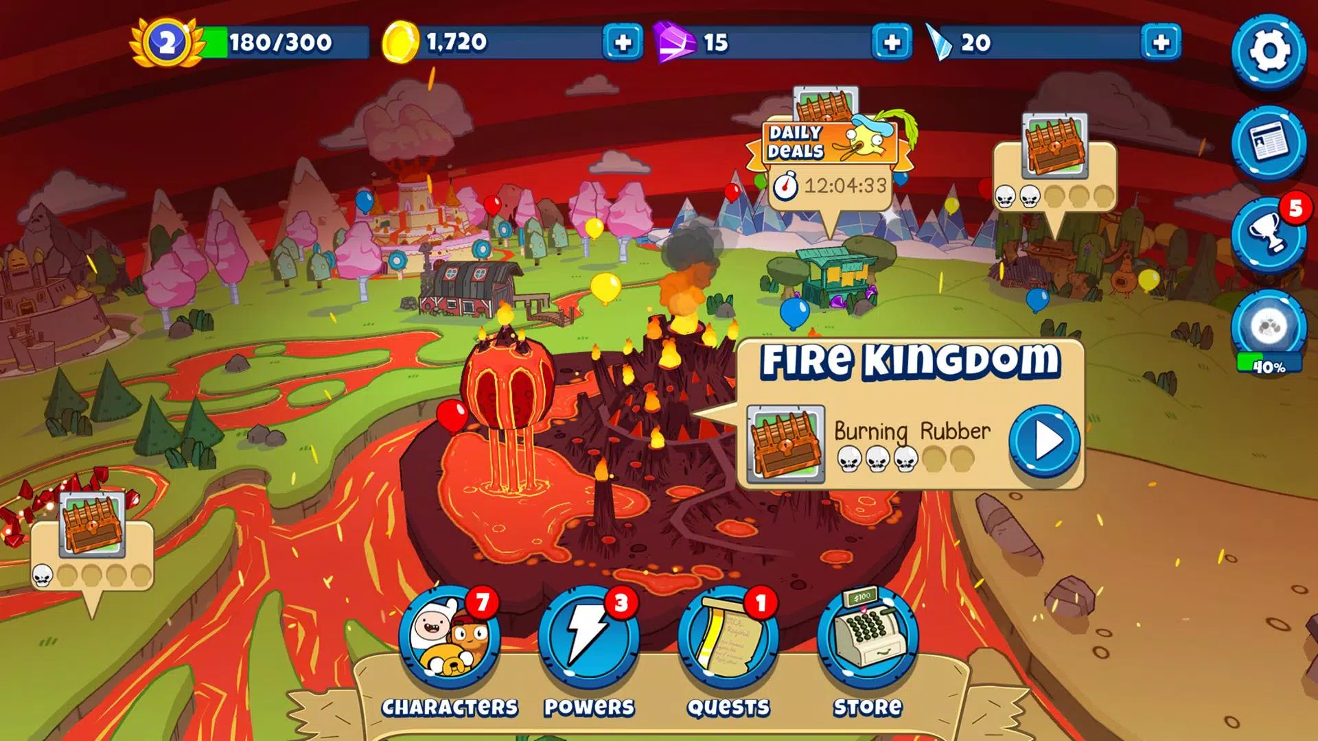 Bloons Adventure Time TD应用截图第3张