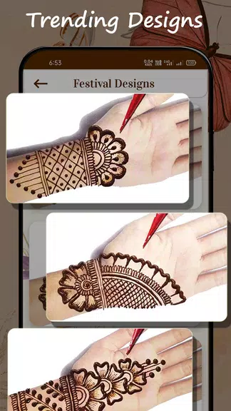 Mehndi Design Easy Simple Screenshot 1