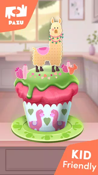 Juegos de cocina de cupcake Captura de pantalla 3