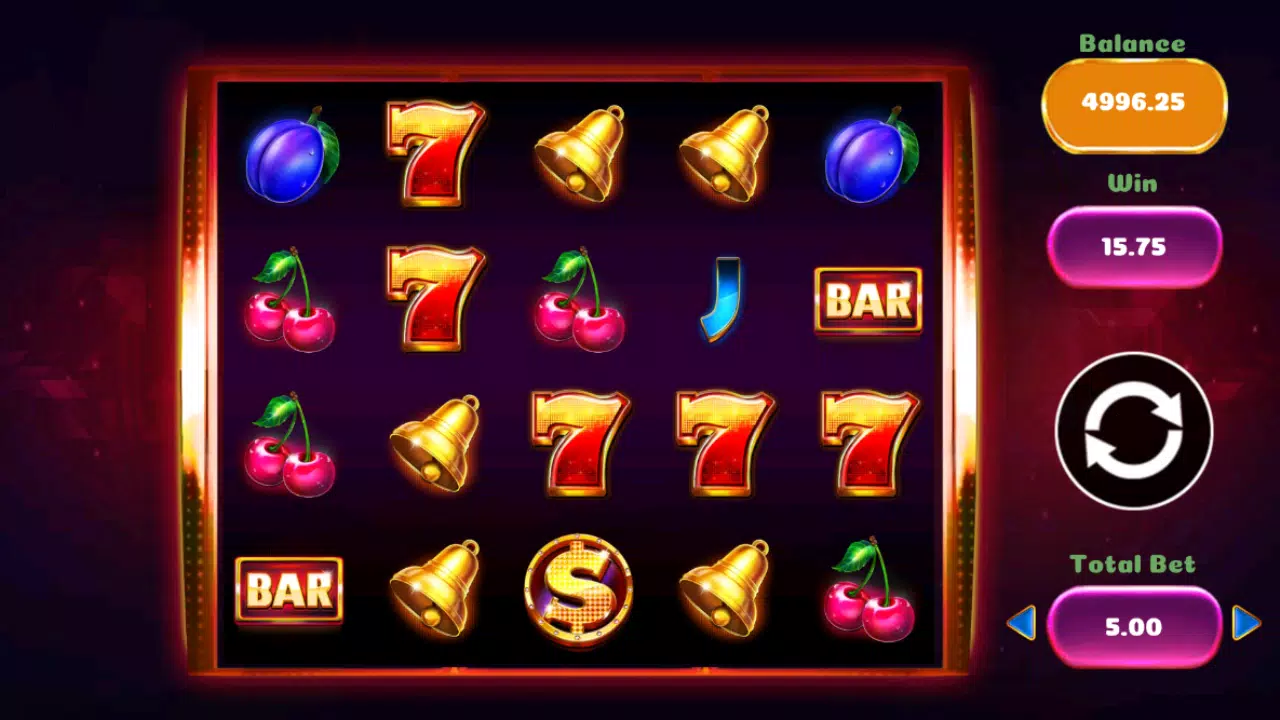 Lucky Night Fruit Slot स्क्रीनशॉट 1