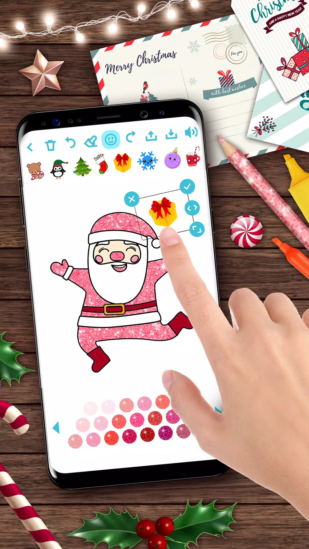 Christmas kids coloring स्क्रीनशॉट 2