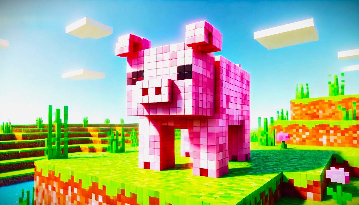 Mc Pink Pig Mob：魅惑的なゲームプレイに不可欠な追加