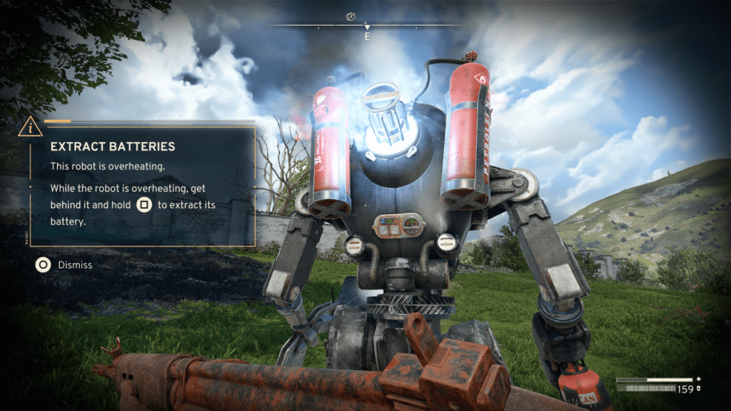 Extracting Batteries from Robots in Atomfall