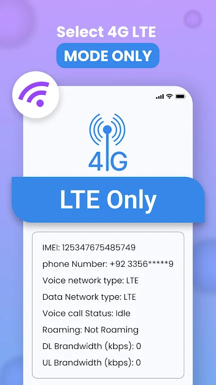 4G Lte Only: Speed test Capture d'écran 2