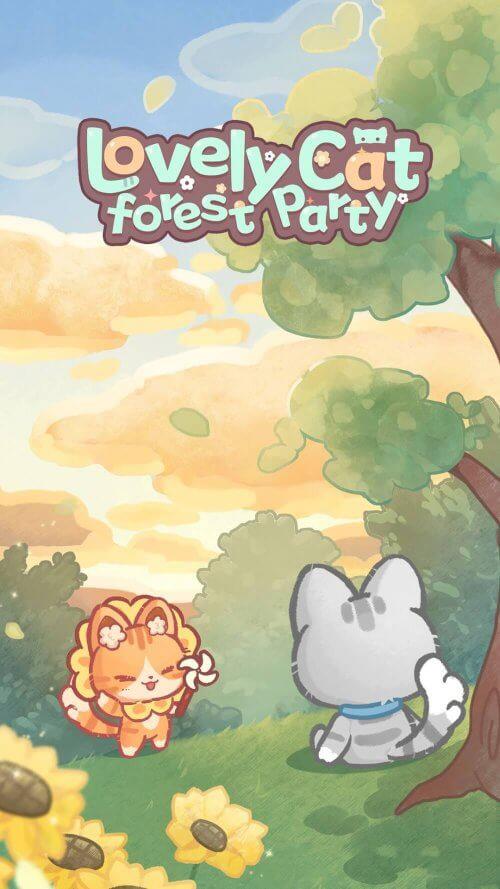 Lovely Cat: Forest Party Screenshot 2