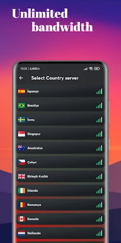 Sky VPN Pro Capture d'écran 3