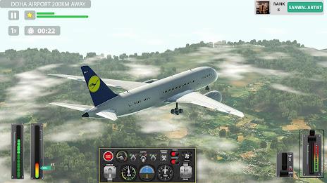 Fly Airplane flight simulator Screenshot 2