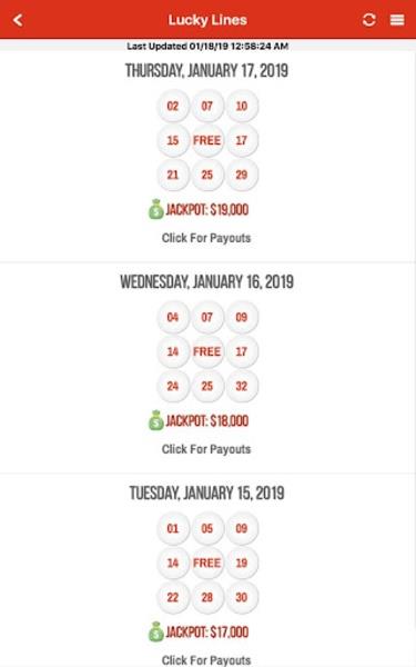 Lottery Results Capture d'écran 3