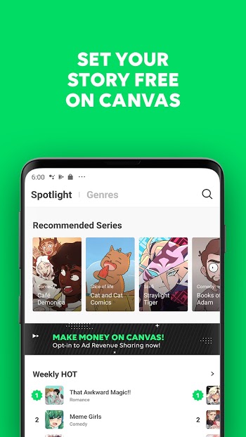 WEBTOON Capture d'écran 1