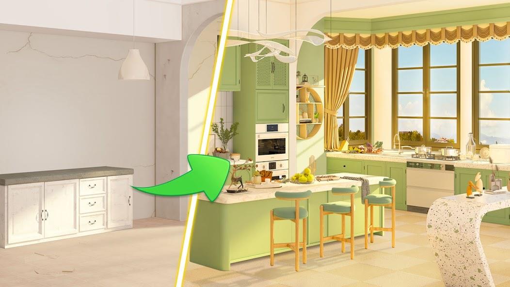 Dream House Design: Tile Match Mod 스크린샷 4