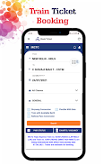 IRCTC Train Ticket Booking App Скриншот 2