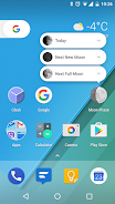 Moon Phase Widget Скриншот 2