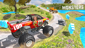 Monster Truck Games Simulator 스크린샷 3