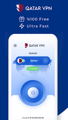 VPN Qatar - Get Qatar IP Captura de pantalla 1