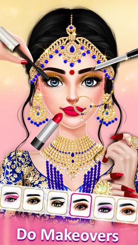 Indian Wedding Dress up games Capture d'écran 2