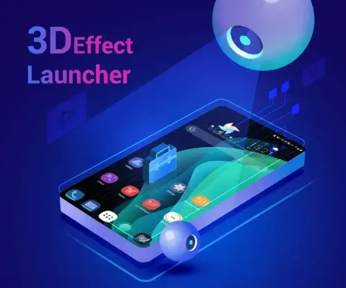 3D Effect Launcher, Cool Live Capture d'écran 1