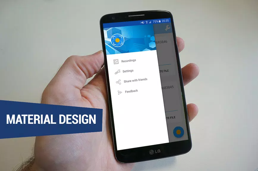 REC HD Screen Recorder No-Root Captura de tela 4