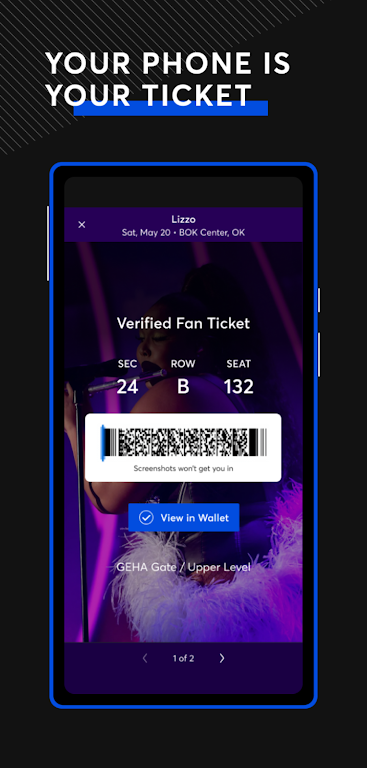 Ticketmaster－Buy, Sell Tickets スクリーンショット 1