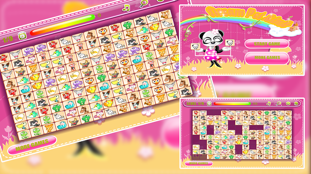 Dream Pet Link: Animal Mahjong Connect 스크린샷 4