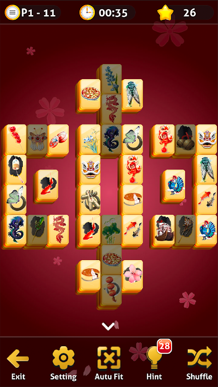 Mahjong Solitaire - Oriental Journey スクリーンショット 2