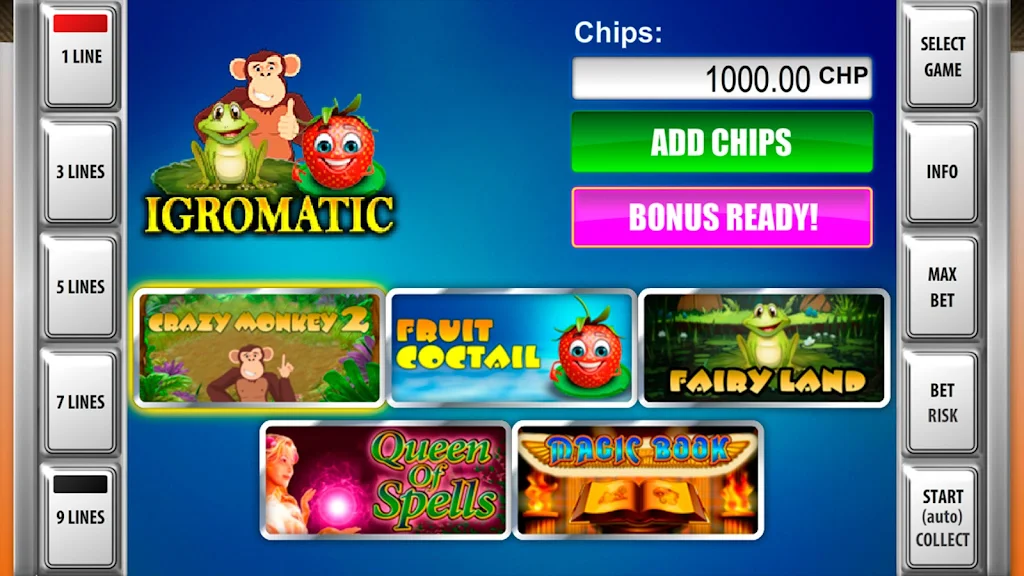 Igromatic casino slots machines Captura de tela 1