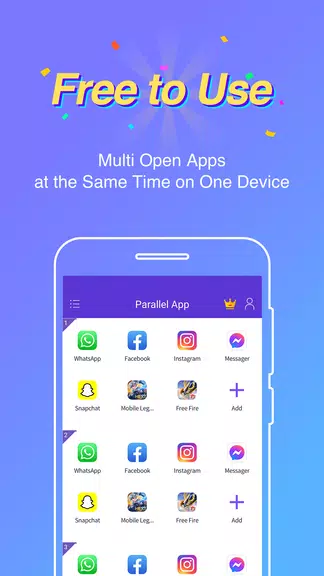 Parallel App - Dual App Cloner スクリーンショット 1