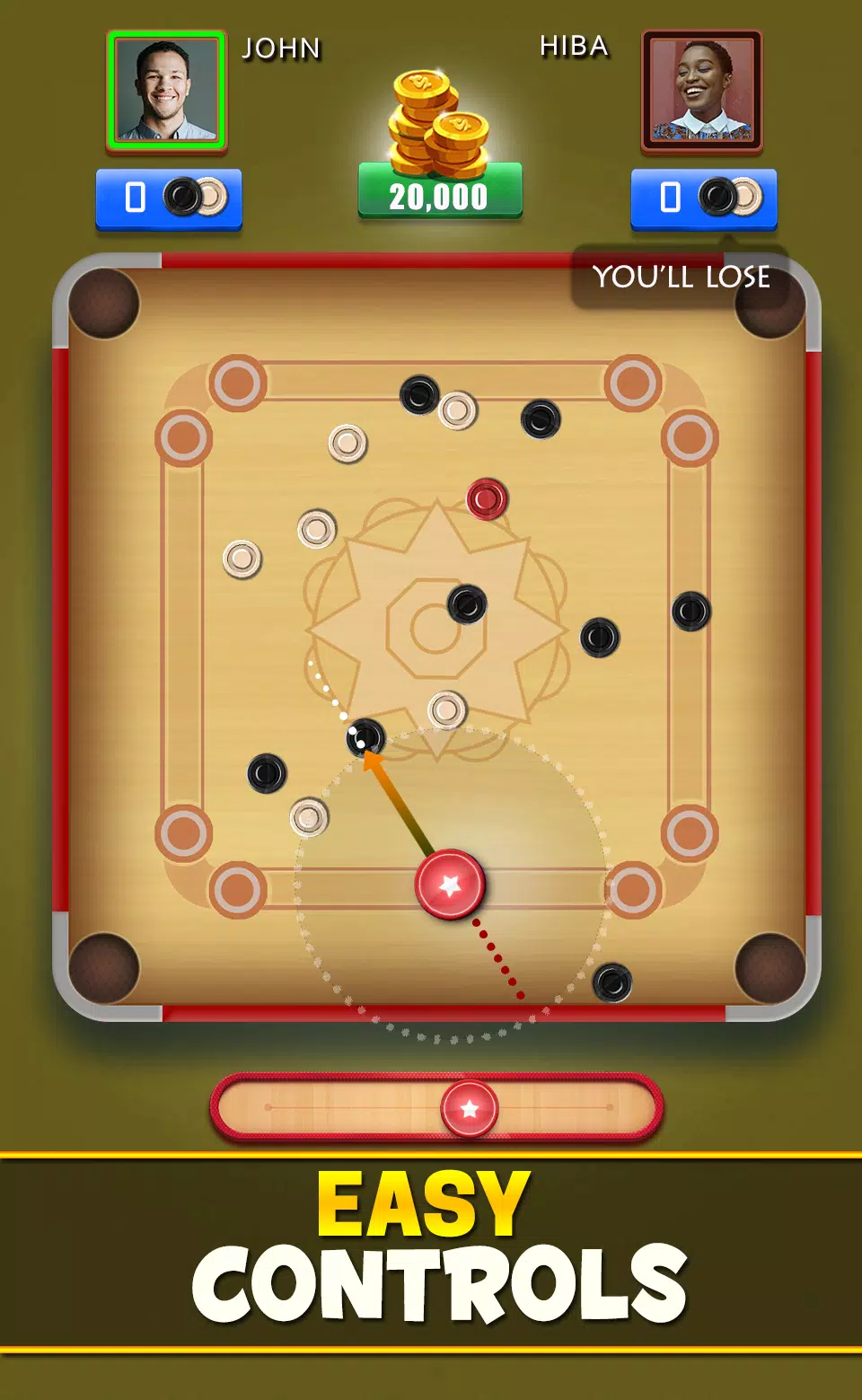 Carrom Club Captura de pantalla 2