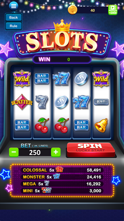 Free Cash Slot Capture d'écran 3