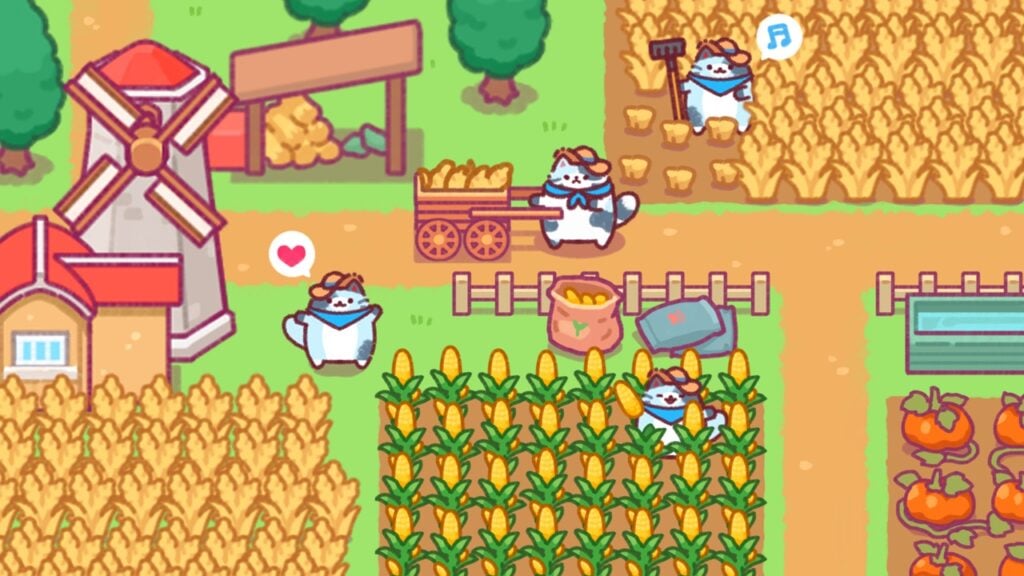 Cat Town Valley는 Farm Sim 게임에서 건강을 회복하는 데 도움이 됩니다