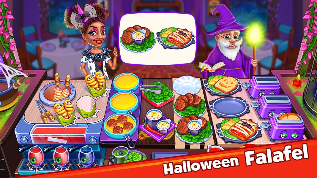 Halloween Madness Kochspiel Screenshot 2