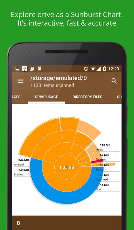 Storage Analyzer & Disk Usage Capture d'écran 2