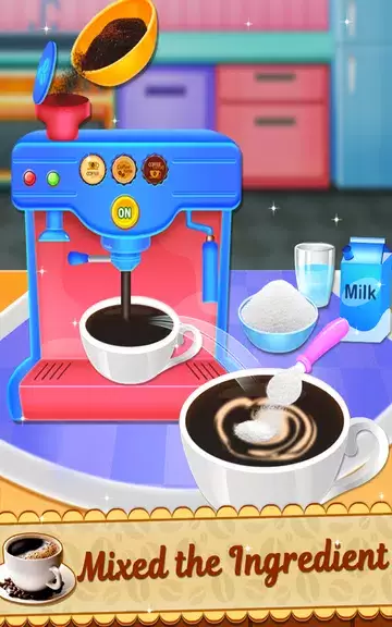 My Cafe - Coffee Maker Game Captura de pantalla 3