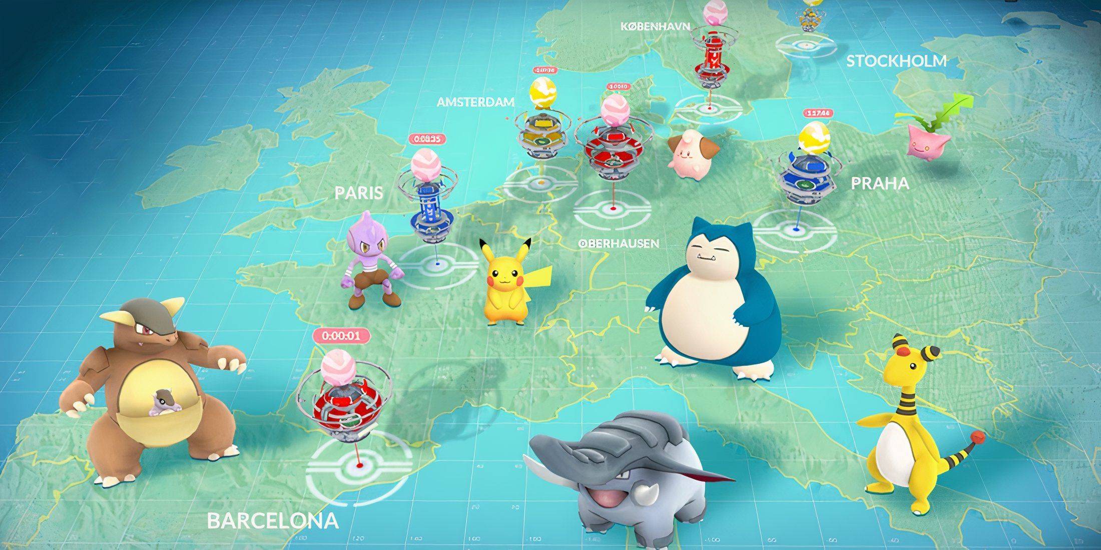 Pokémon GO Fest 2025 ubicaciones presentes