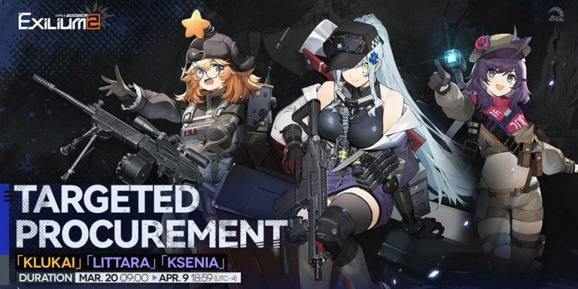 Aphelion 업데이트 Girls 'Frontline 2 : 새로운 엘리트 인형 및 공짜가있는 Exilium