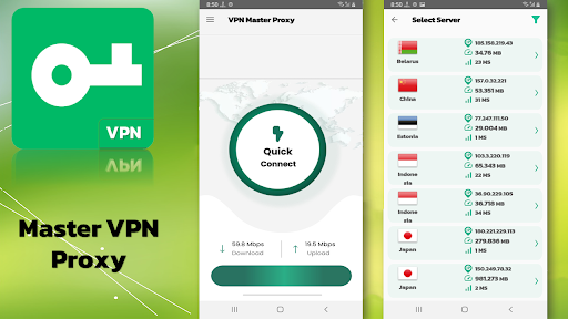 VPN Proxy Master Pro 스크린샷 1