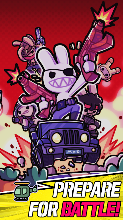 Mad Rabbit: Idle RPG 스크린샷 1