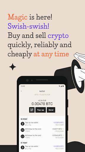 Mercuryo Bitcoin Crypto Geldbö Screenshot 3