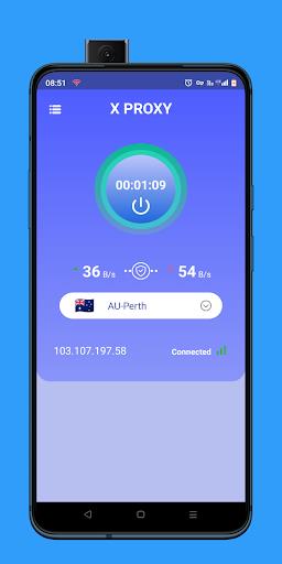 X Proxy - Xxxx Private VPN (MOD) スクリーンショット 1