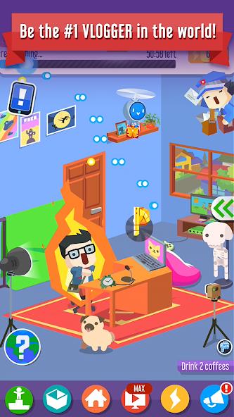 Vlogger Go Viral: Tuber Life Mod スクリーンショット 4