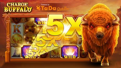 Charge Buffalo Slot-TaDa Games Screenshot 1