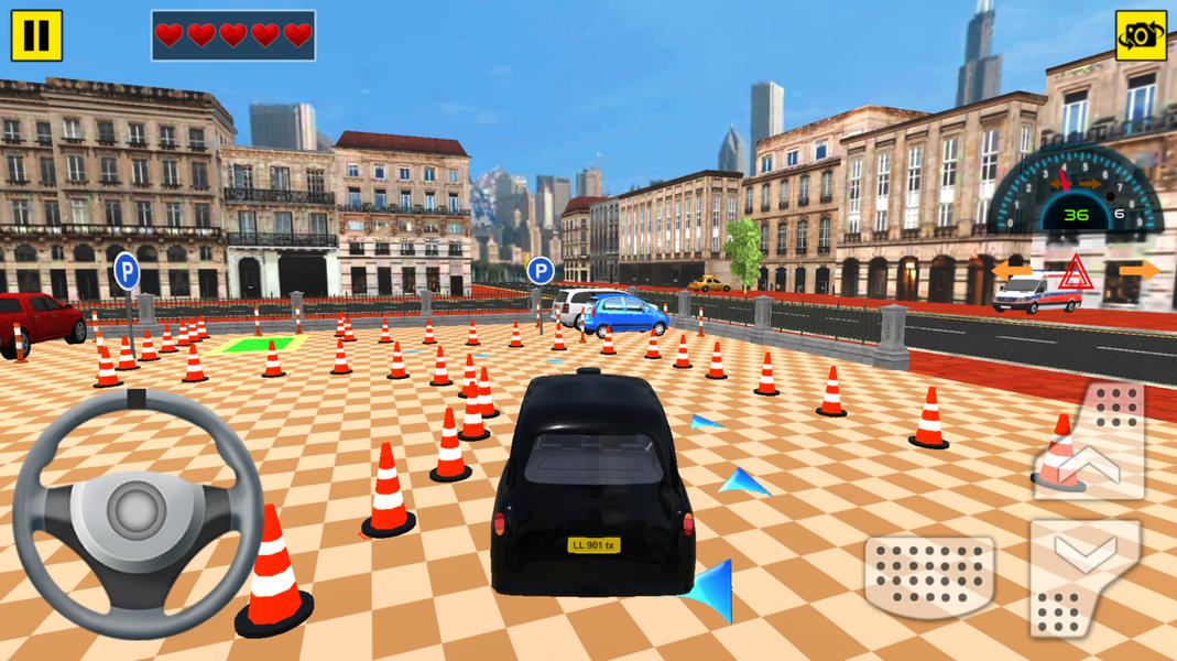 City Taxi Driving Sim 2020 Captura de tela 1