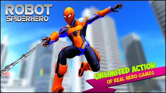 Robot Spider Fighter Games Captura de pantalla 2