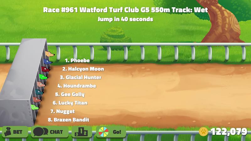 Hounds of Fury: Greyhound Race Capture d'écran 1